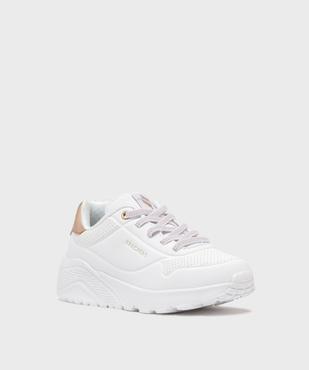 Baskets basses et légères à épaisse semelle crantée fille - Skechers vue2 - SKECHERS - GEMO