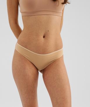 Culotte microfibre sans coutures femme (lot de 2) vue10 - GEMO 4G FEMME - GEMO