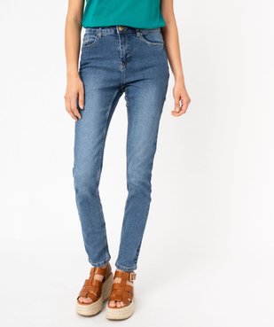 Jean taille haute femme – Longueur L30 vue1 - GEMO 4G FEMME - GEMO