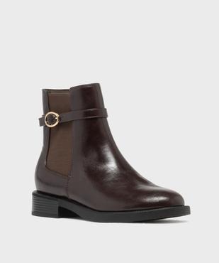 Boots style Chelsea à boucle femme - FOLLOW ME vue2 - FOLLOW ME - GEMO