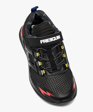 Baskets garçon dessus mesh et détails colorés - Freegun vue5 - FREEGUN - GEMO