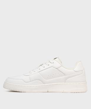 Baskets basses unies à lacets homme - Camps United vue3 - CAMPS GEMO FOR GOOD - GEMO