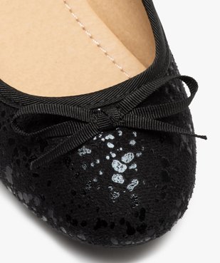 Ballerines fille unies en matière vernie et mate vue6 - GEMO (ENFANT) - GEMO