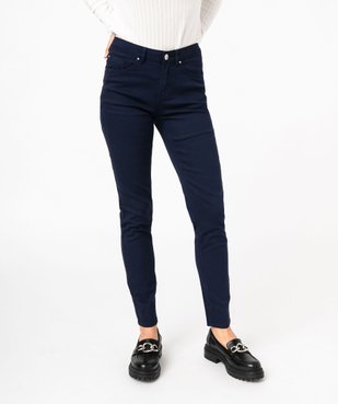 Pantalon coupe Slim taille normale femme vue1 - GEMO 4G FEMME - GEMO