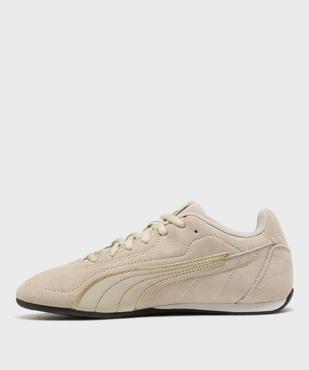 Tennis fines en suédine avec charms femme - Puma vue3 - PUMA - GEMO