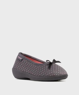 Chaussons ballerines femme - Isotoner vue2 - ISOTONER - GEMO