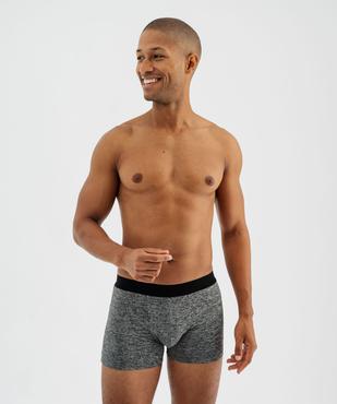 Boxers en microfibre avec large ceinture homme (lot de 2) vue6 - GEMO(HOMWR HOM) - GEMO