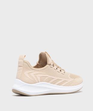 Baskets basses running en mesh à lacets femme - Valentina Baldano vue4 - VALENTINA BALDA - GEMO