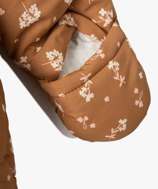 Combinaison pilote bébé avec pieds et moufles vue3 - GEMO 4G BEBE - GEMO