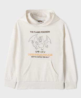 Sweat à capuche garçon - Pokémon vue1 - POKEMON - GEMO