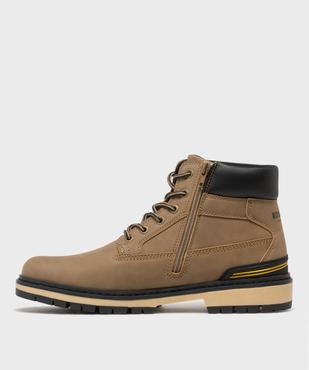 Boots casual avec semelle crantée homme - Roadsign vue3 - ROADSIGN D - GEMO