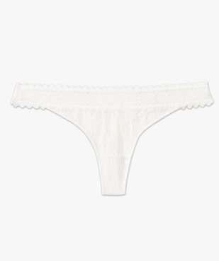 String en dentelle femme vue7 - GEMO(HOMWR FEM) - GEMO