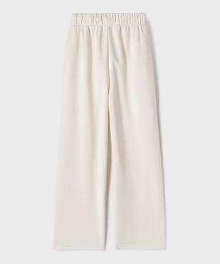 Pantalon de jogging coupe barrel fille vue3 - GEMO 4G FILLE - GEMO