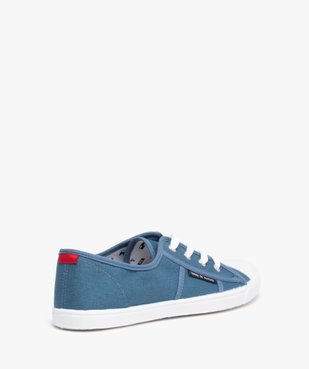 Baskets femme en toile à bout renforcé – Terre de Marins vue4 - TERRE DE MARINS - GEMO