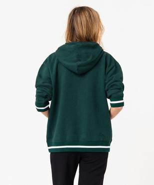 Sweat à capuche avec inscription femme - Harvard vue3 - HARVARD - GEMO
