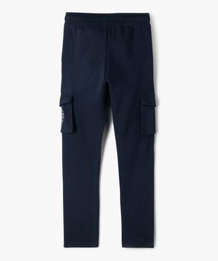 Pantalon cargo en molleton à taille élastiquée garçon - Camps United vue4 - CAMPS - GEMO