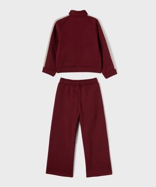 Ensemble de jogging avec intérieur polaire fille vue4 - GEMO (ENFANT) - GEMO