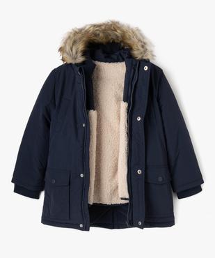 Parka 3 en 1 avec capuche garçon vue3 - GEMO 4G GARCON - GEMO