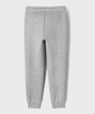 Pantalon de jogging avec poches zippées garçon vue5 - GEMO (ENFANT) - GEMO
