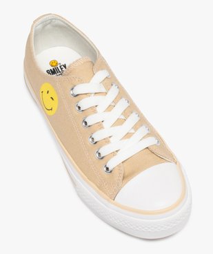 Baskets femme en toile tige basse – Smiley World vue5 - SMILEY - GEMO