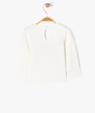 Tee-shirt manches longues à motif léopard bébé fille vue3 - GEMO(BEBE DEBT) - GEMO