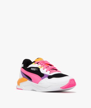 Baskets femme en mesh contrasté et à lacets style running - Puma vue2 - PUMA - GEMO
