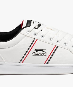 Baskets homme rétro à lacets et bandes colorées - Slazenger vue7 - SLAZENGER - GEMO