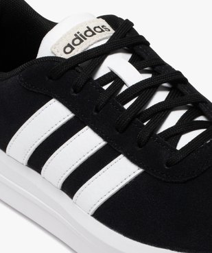Baskets femme dessus en cuir et à semelle plateforme - Adidas vue6 - ADIDAS - GEMO