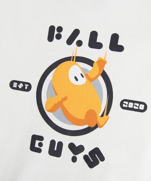 Tee-shirt manches courtes avec motif dos garçon - Fall Guys vue3 - FALL GUYS - GEMO
