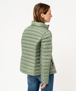 Doudoune à col montant avec rembourrage fin femme vue3 - GEMO 4G FEMME - GEMO