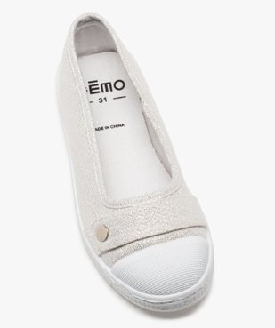 Ballerines fille en toile avec bout renforcé vue5 - GEMO (ENFANT) - GEMO