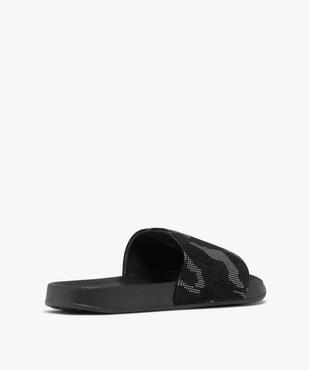 Mules de piscine à motif camouflage homme vue4 - GEMO (PLAGE) - GEMO