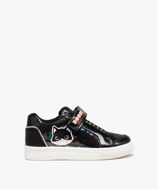 Baskets fille à strass sans lacets  vue1 - GEMO (ENFANT) - GEMO
