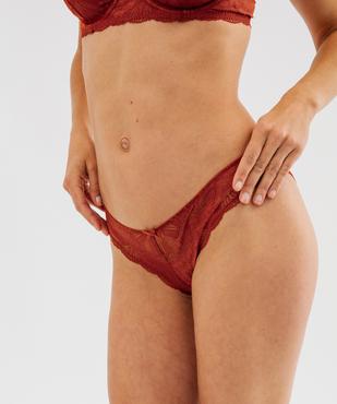 Culotte en dentelle et tulle femme (lot de 2) vue1 - GEMO(HOMWR FEM) - GEMO