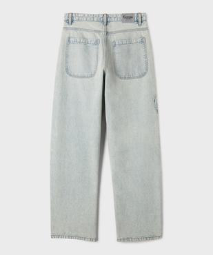 Jean super baggy coloris délavé garçon - Camps United vue3 - CAMPS - GEMO
