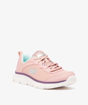 Baskets femme running à paillettes - Skechers vue2 - SKECHERS - GEMO