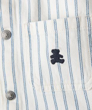 Sur-chemise à rayures bébé garçon - LuluCastagnette vue2 - LULUCASTAGNETTE - GEMO