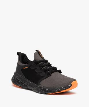 Baskets homme running extra légères en mesh vue2 - GEMO (SPORTSWR) - GEMO