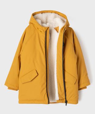 Imperméable à capuche doublée fourrure imitation garçon - LuluCastagnette vue3 - LULUCASTAGNETTE - GEMO