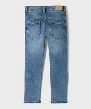 Jean slim délavé en coton stretch garçon - LuluCastagnette vue4 - LULUCASTAGNETTE - GEMO