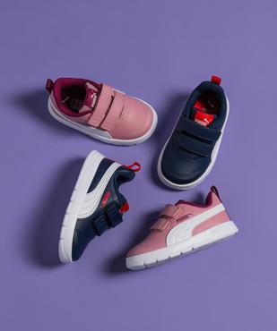 Baskets basses à scratch Courtflex V3 bébé garçon - Puma vue6 - PUMA - GEMO