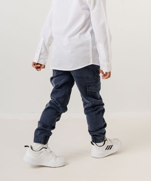 Pantalon cargo regular extensible garçon vue2 - GEMO (ENFANT) - GEMO