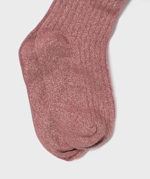 Collant en maille pailletée fille vue2 - GEMO (ENFANT) - GEMO