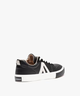 Baskets homme casual bicolore et à lacets - Alma Planète vue4 - ALMA PLANETE - GEMO