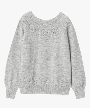 Pull femme en maille 3D innovante vue4 - GEMO(FEMME PAP) - GEMO