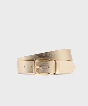 Ceinture large métallisée femme vue1 - GEMO (ACCESS) - GEMO