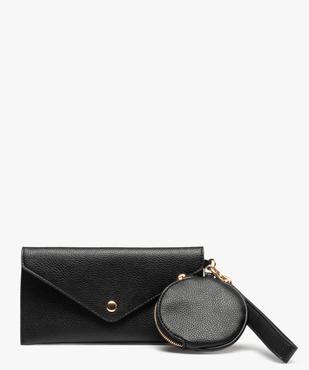 Pochette femme avec porte-monnaie et dragonne vue1 - GEMO (ACCESS) - GEMO