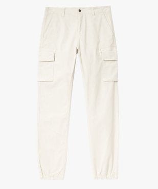 Pantalon cargo coupe Straight homme vue4 - GEMO 4G HOMME - GEMO