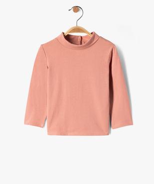 Ensemble 2 pièces bébé fille : robe + tee-shirt à manches longues vue4 - GEMO(BEBE DEBT) - GEMO