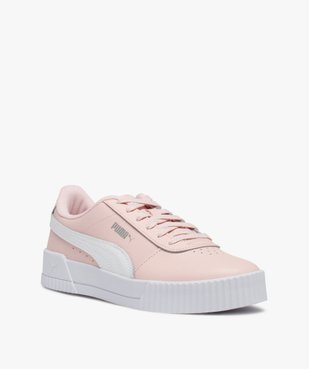 Baskets fille bicolores à lacets – Puma Carina vue2 - PUMA - GEMO